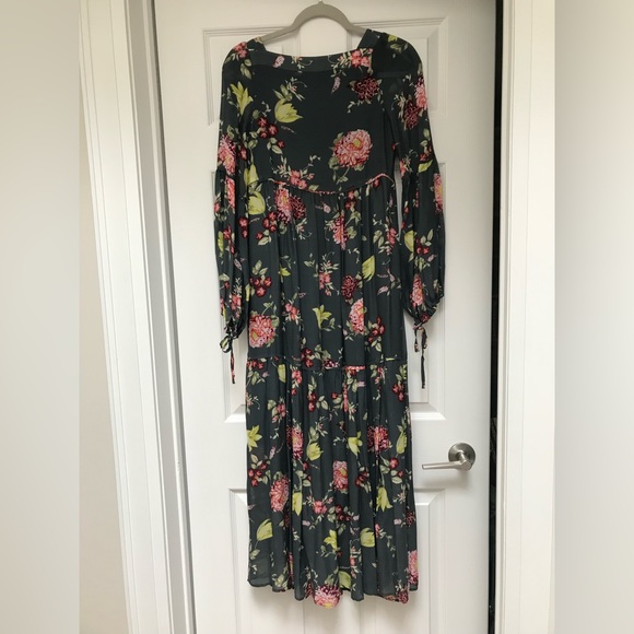 Anthropologie floral maxi dress - Picture 2 of 7